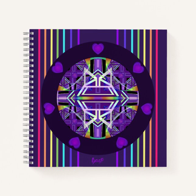 Purple W3 Notebook (Front)
