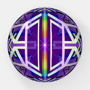 Purple W3 Paperweight