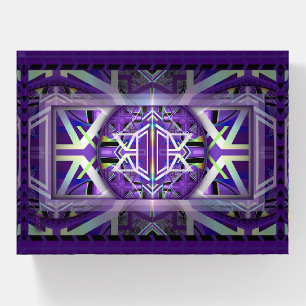 Purple W3 Paperweight