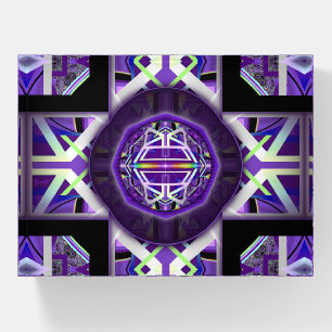 Purple W3 Paperweight