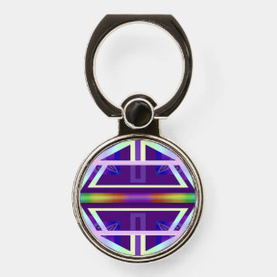 Purple W3 Phone Ring Stand