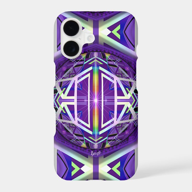 purple w3 samsung galaxy case (Back)