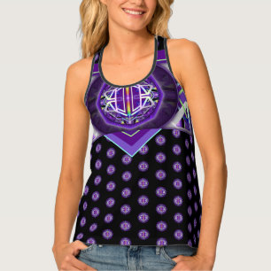 Purple W3 Tank Top