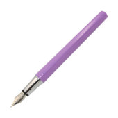 Purple w/Chrome Plated Entry Level Fountain Pen (Front)