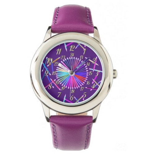 Purple  watch