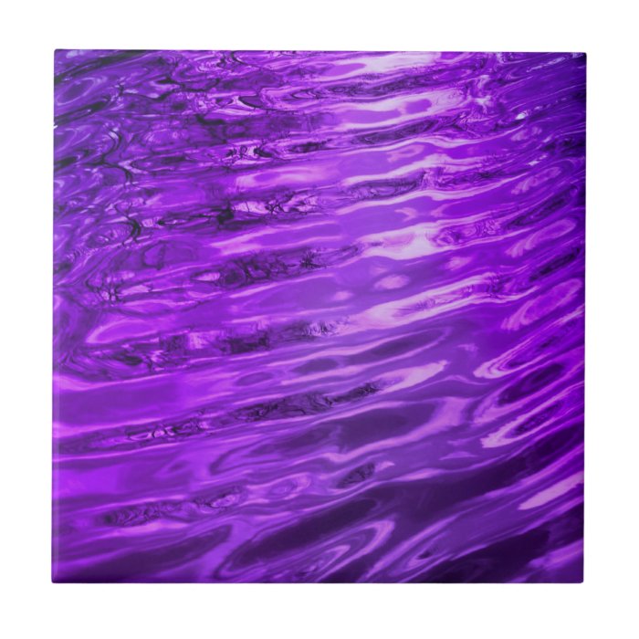 Purple Water Ceramic Tiles