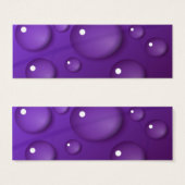 Purple Water Drop Pattern (Front & Back)