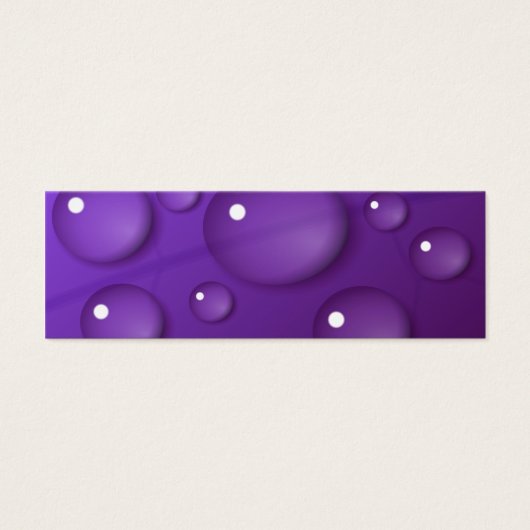 Purple Water Drop Pattern (Front)