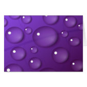 Purple Water Drop Pattern (Front Horizontal)