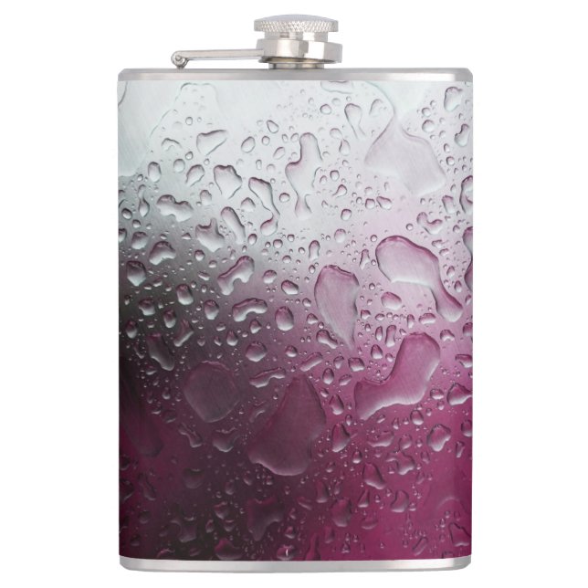 purple water flask (Front)