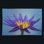 Purple Water Lily Kitchen Towel<br><div class="desc">Purple Water Lily. Design is available on other products.</div>