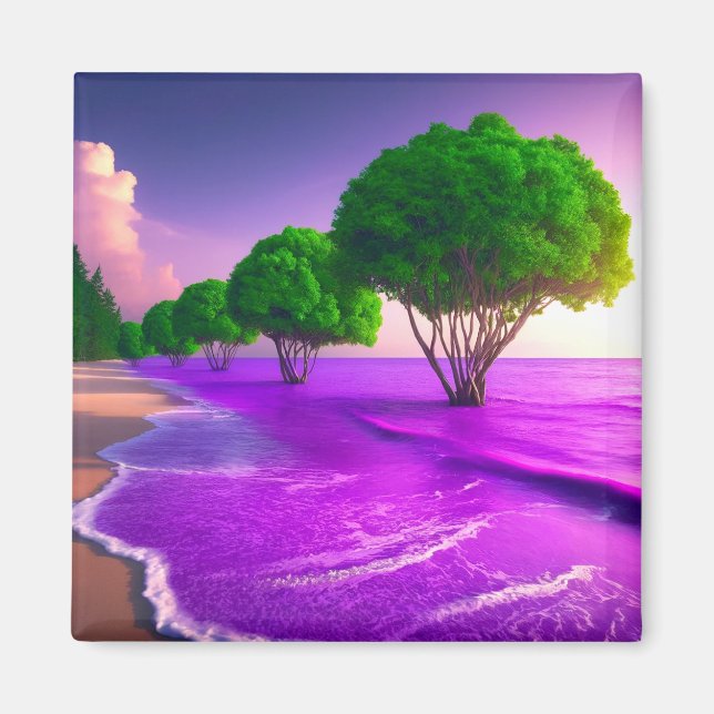 Purple Water Magnet (Front)