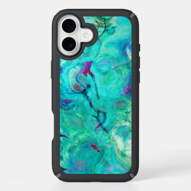 Purple Water Sprite Speck iPhone Case (Front)