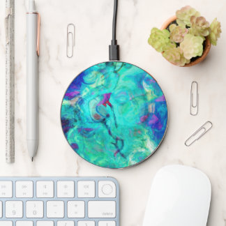 Purple Water Sprite Wireless Charger