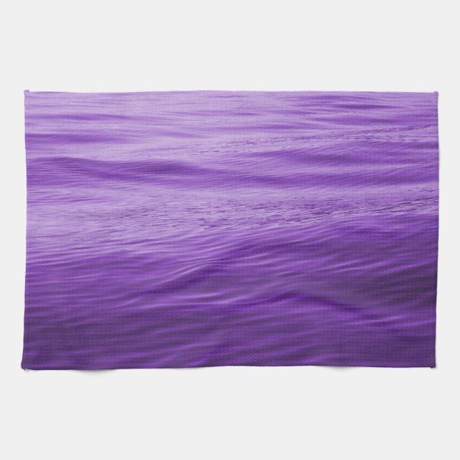 Purple Water Towel (Horizontal)