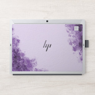 Purple Watercolor Abstract,HP Elite x2 1013 G3 HP Laptop Skin
