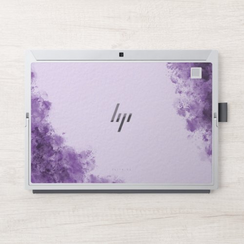 Purple Watercolor AbstractHP Elite x2 1013 G3 HP Laptop Skin