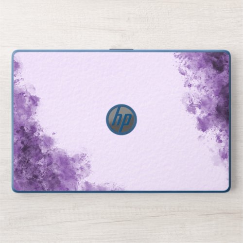 Purple Watercolor AbstractHP Notebook 15_dw0091nr HP Laptop Skin