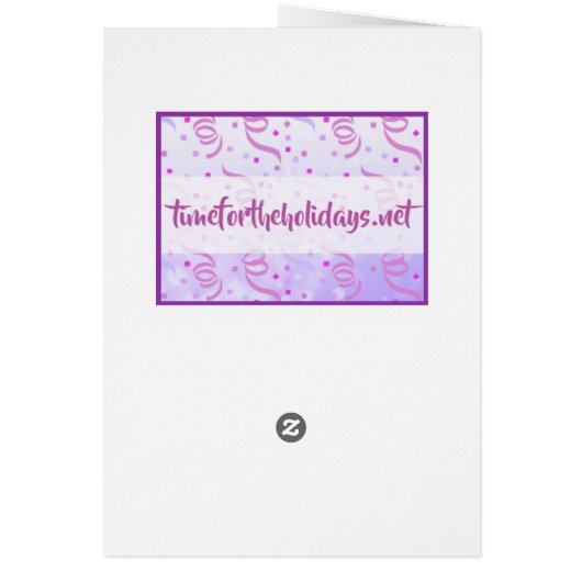 Purple Watercolor Birthday Now and Then Photos (Back)