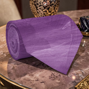 Purple Watercolor Custom Necktie