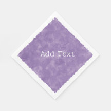Purple Watercolor Custom Text Baby Shower