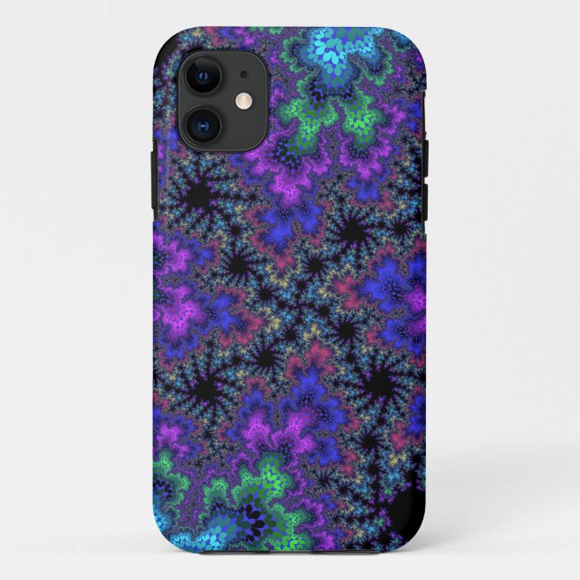Purple Watercolor Speckle Case-Mate iPhone Case (Back)