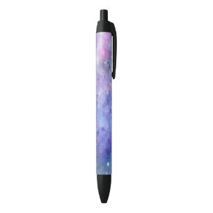 Purple Watercolor Starry Sky Space Lover Galaxy Pen