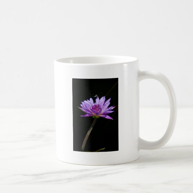 Purple Waterlily Mug (Right)