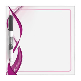 Purple Wave Dry-Erase Board