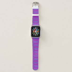 Purple Waves Apple Watch Band
