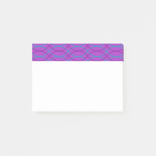 Purple Waves  Post_it Notes