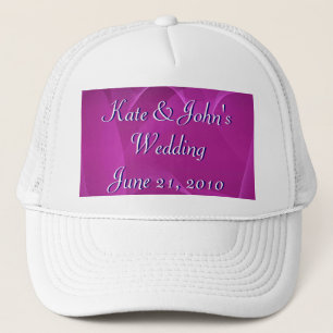 Purple Waves Trucker Hat