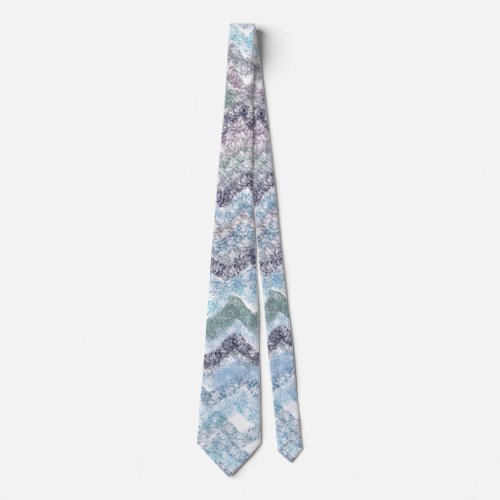 Purple wavesb Tie