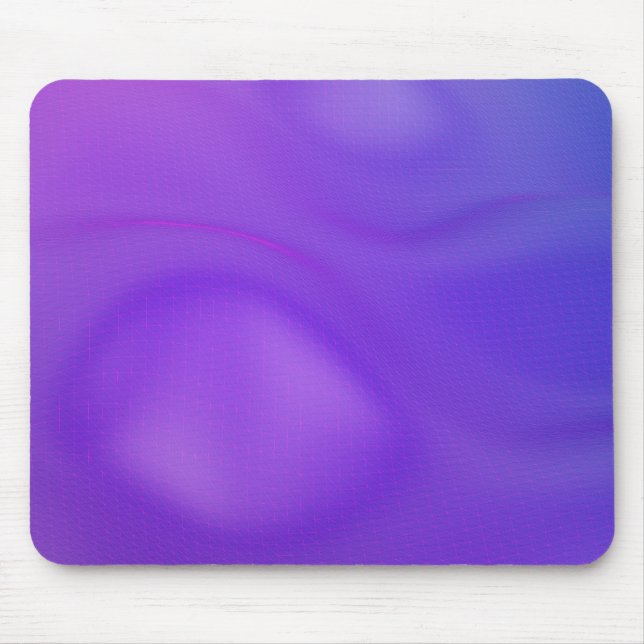 Purple wavy background mouse pad (Front)
