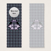 Purple Web Custom Bookmark (Front & Back)