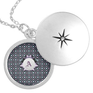 Purple Web Custom Necklace
