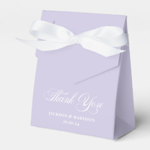 Purple Wedding Favor Boxes