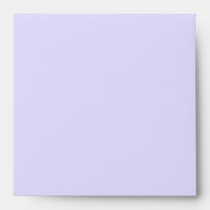 Purple Wedding Invitation Envelope
