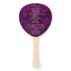 Purple Wedding Program