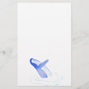 Purple Whale Stationery
