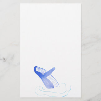 Purple Whale Stationery