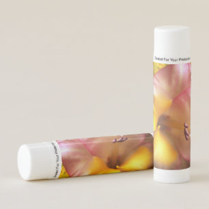 Purple Whiskered Pink Blooming Flower Lip Balm
