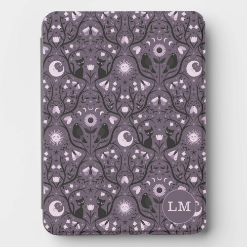 Purple Whismigothic Halloween Custom Kindle Cover