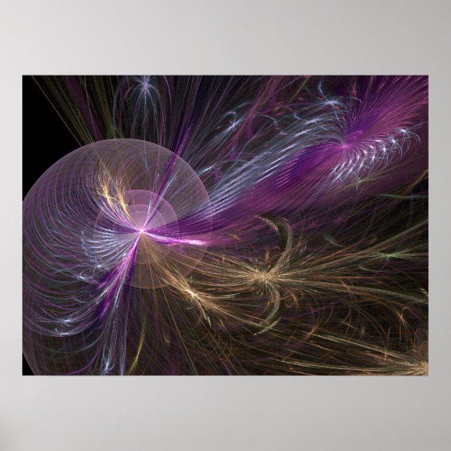 Purple Whisper Poster (Front)