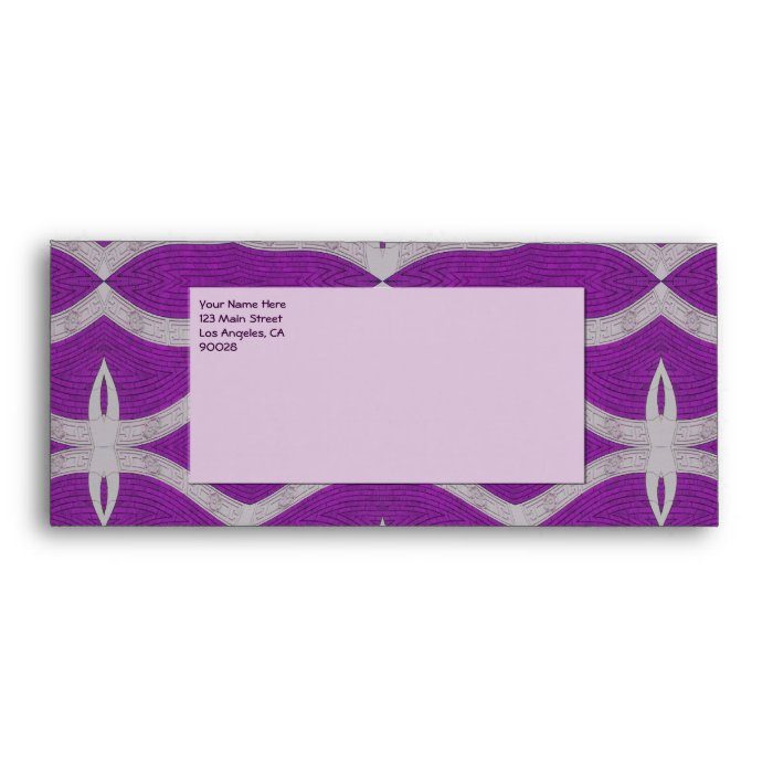 purple white abstract envelopes