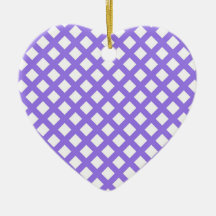 Purple White Checker Diamond Pattern