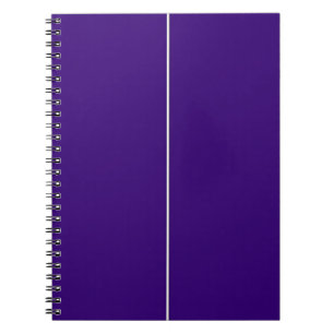 Purple & White CUSTOM Notebook