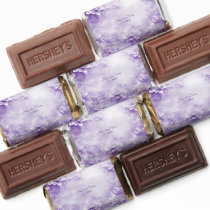 Purple White Flowers Hershey's Assorted Miniatures Hershey's Miniatures