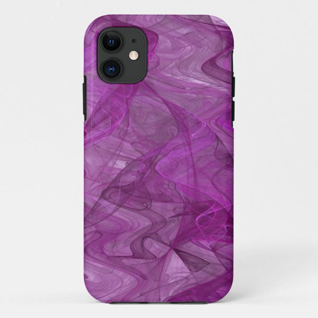 Purple & White  iPhone 5 Case-Mate Barely There Case (Back)