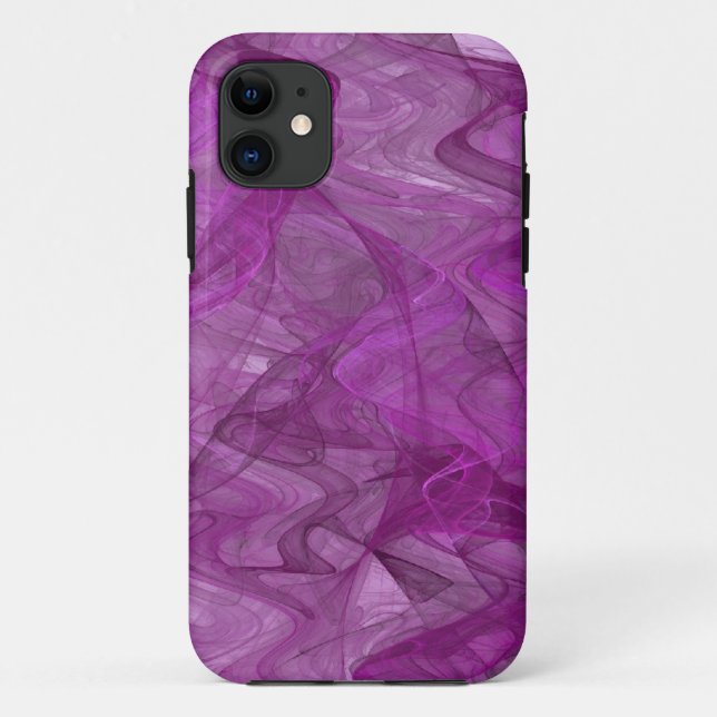 Purple & White iPhone 5 Custom Case-Mate ID Case (Back)